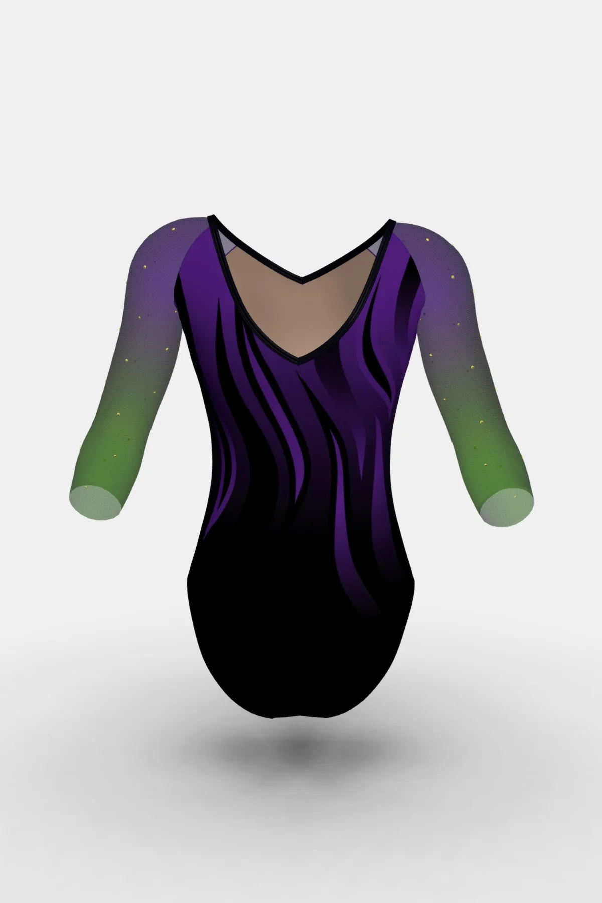Keeva 3/4 Slv Leotard