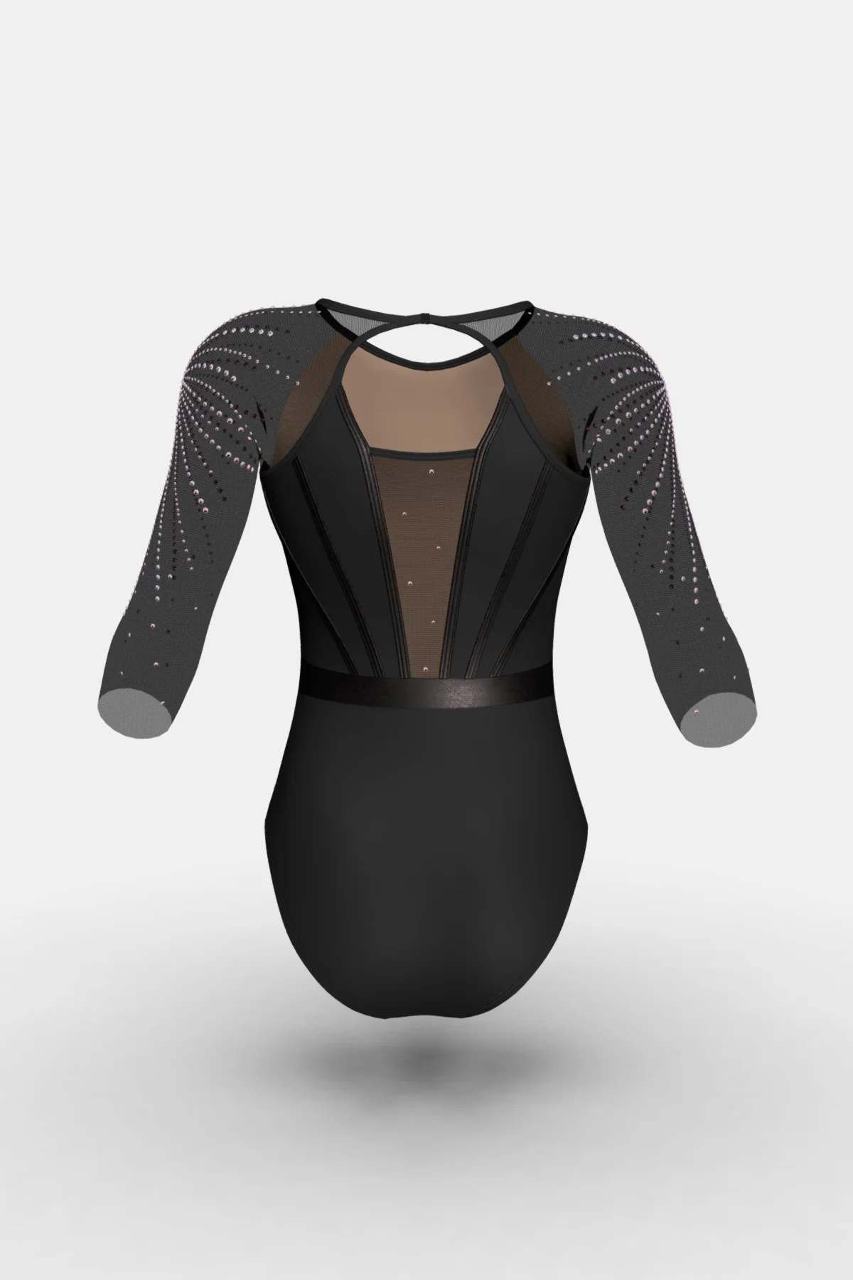 Girls Kyla Ross Leotard – Black