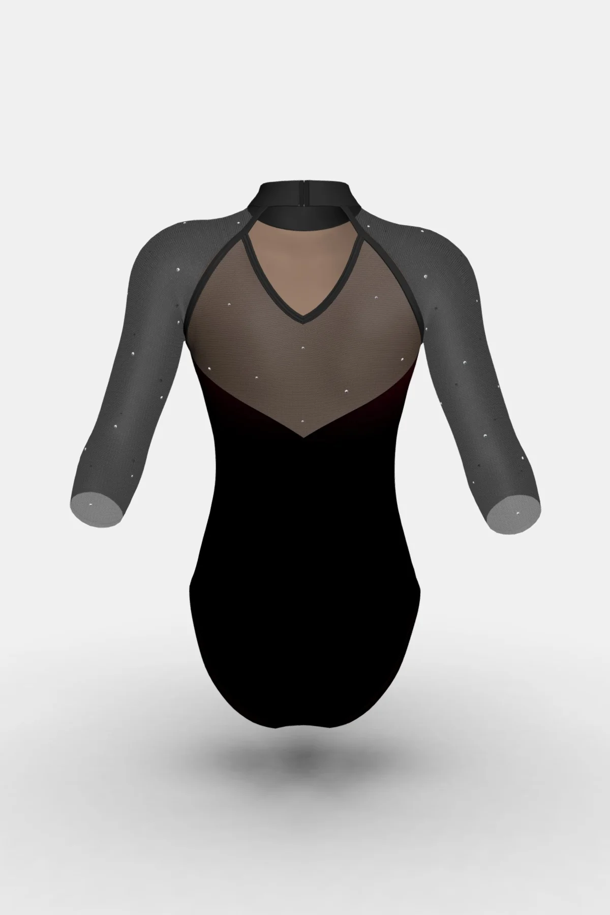 Girls Paris Comp Leotard