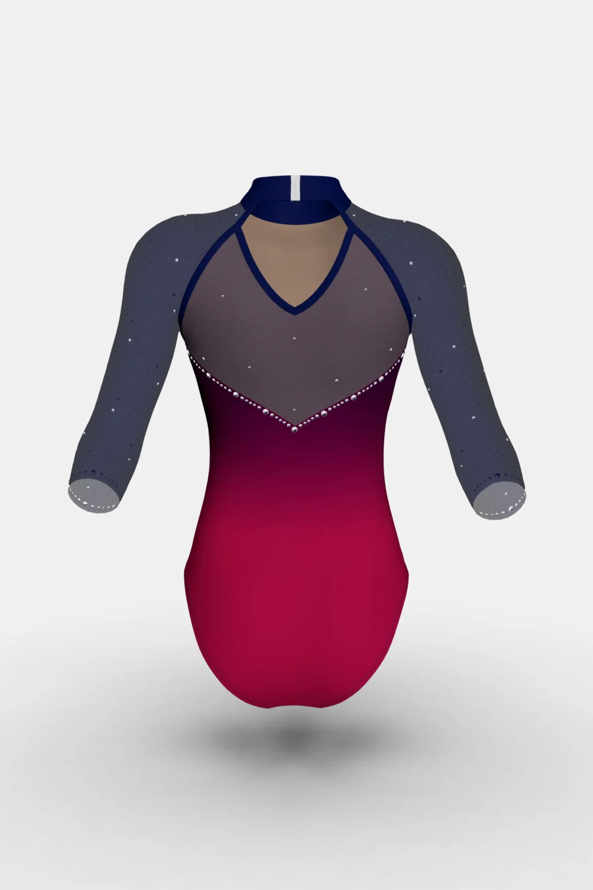 Girls Paris Comp Leotard