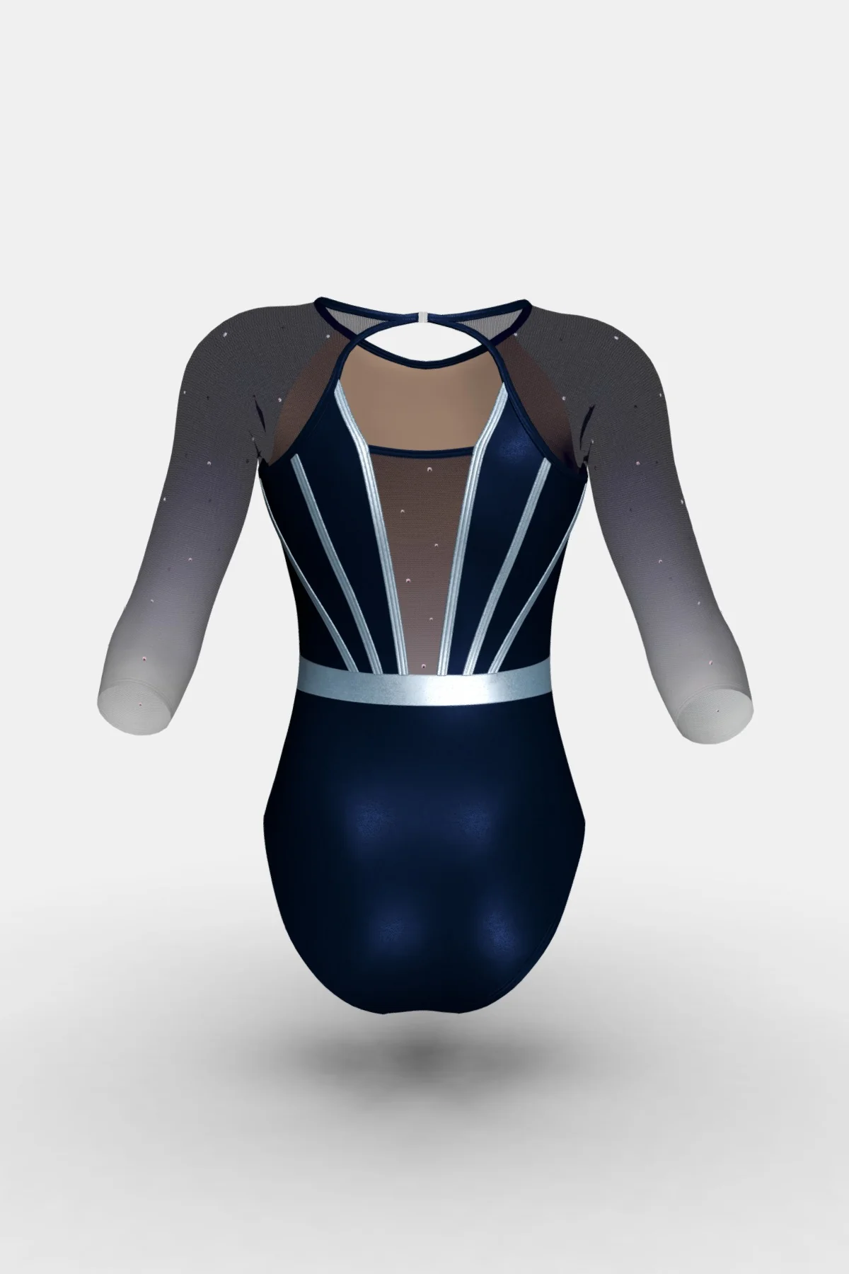 Girls Kyla 3/4 Slv Leotard