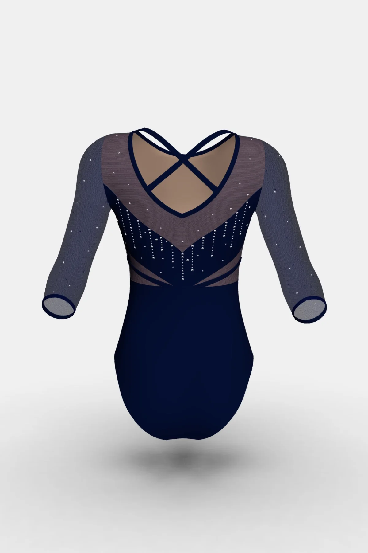 Eliana 3/4 Slv Leotard