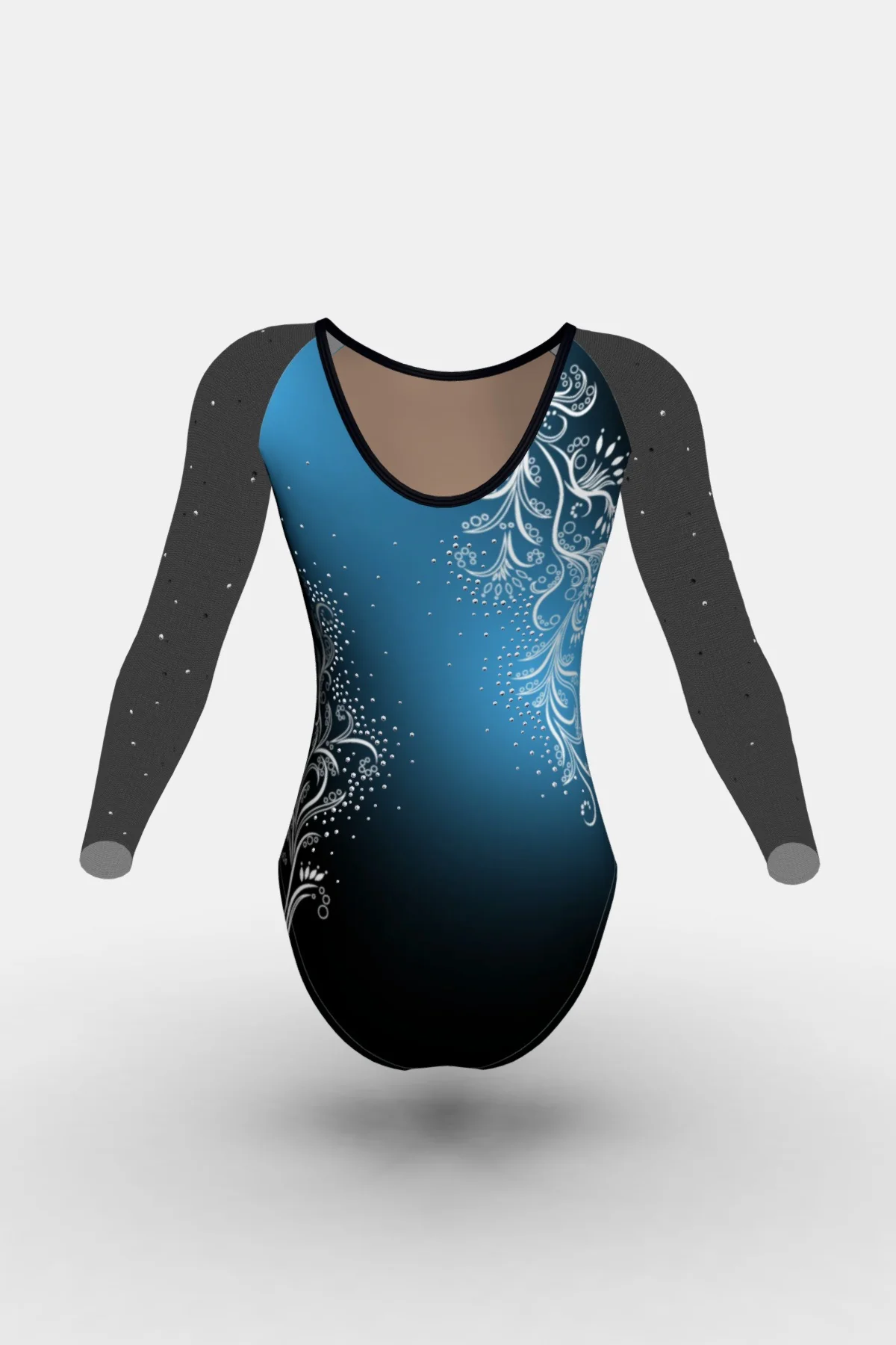 Delphine LS WAG 7-10 Comp Leotard