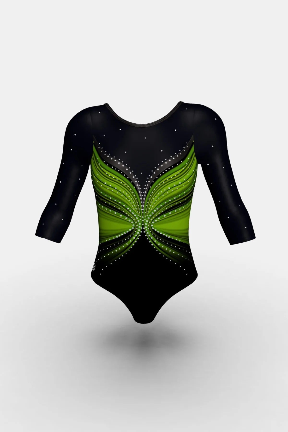 Cher 3/4 Sleeve Masters Comp Leotard
