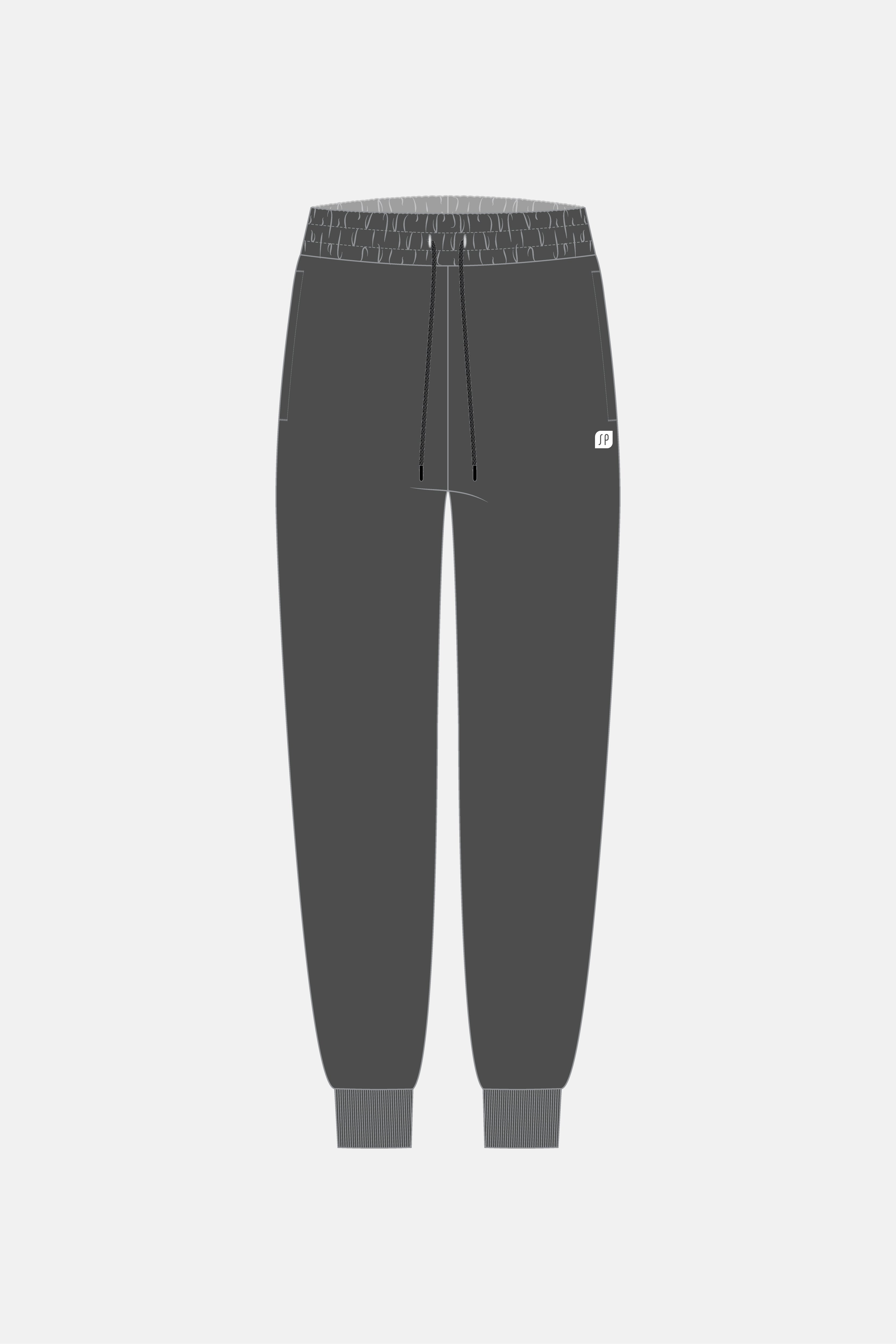 Sublimated Slim Fit Track Pant