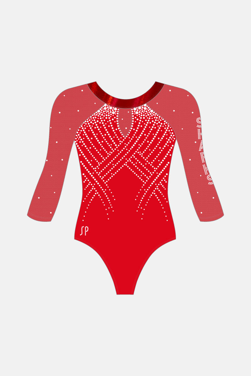 AGC Sharks 2025 3/4 Sleeve Leotard