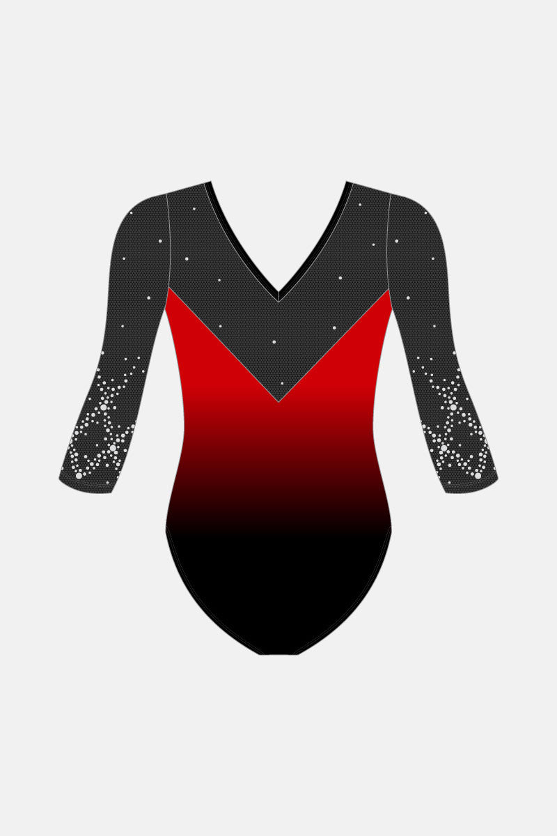 Snr Intertwine 3/4 Slv Leotard