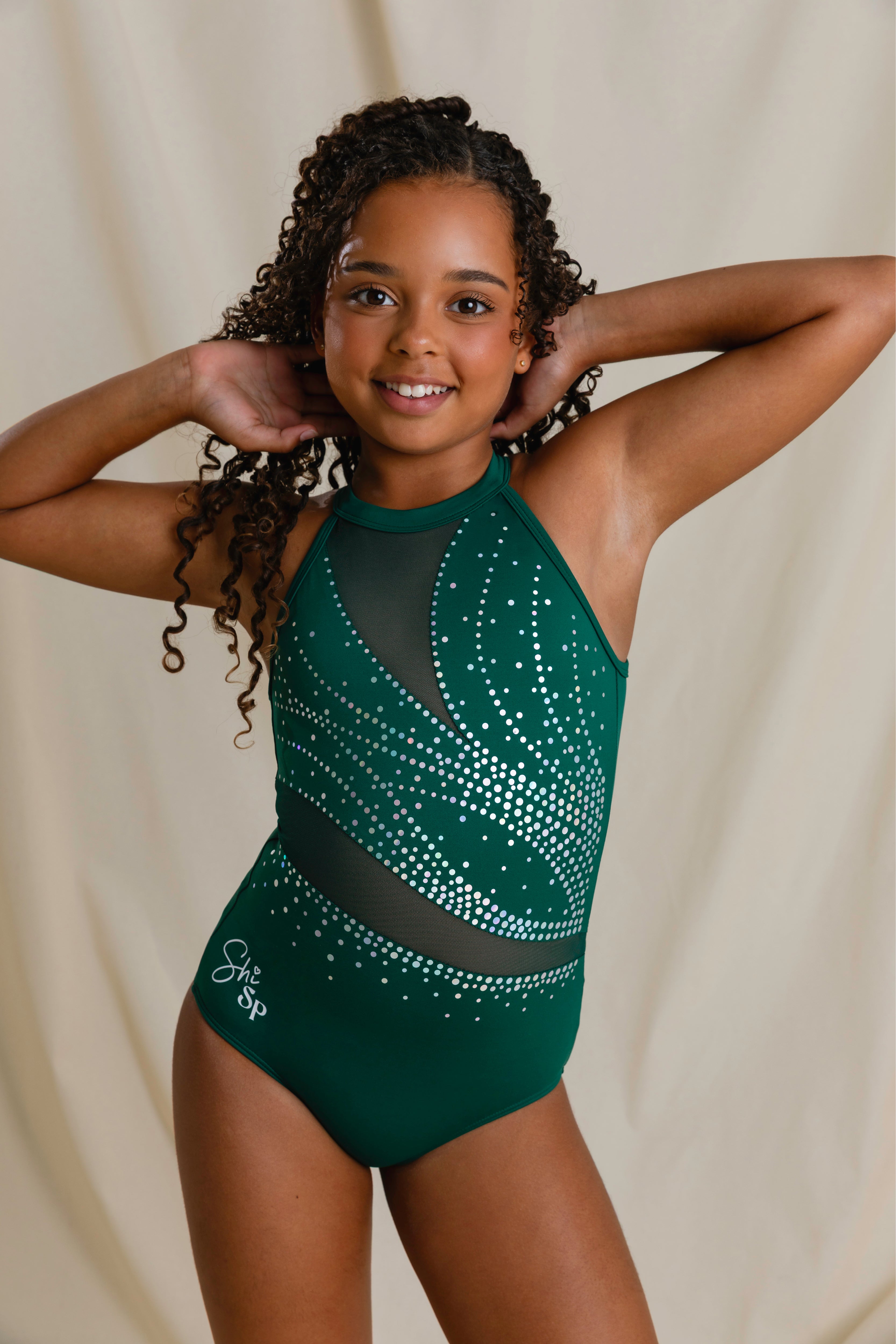 Arcadia Leotard by Sylvia P - Front View