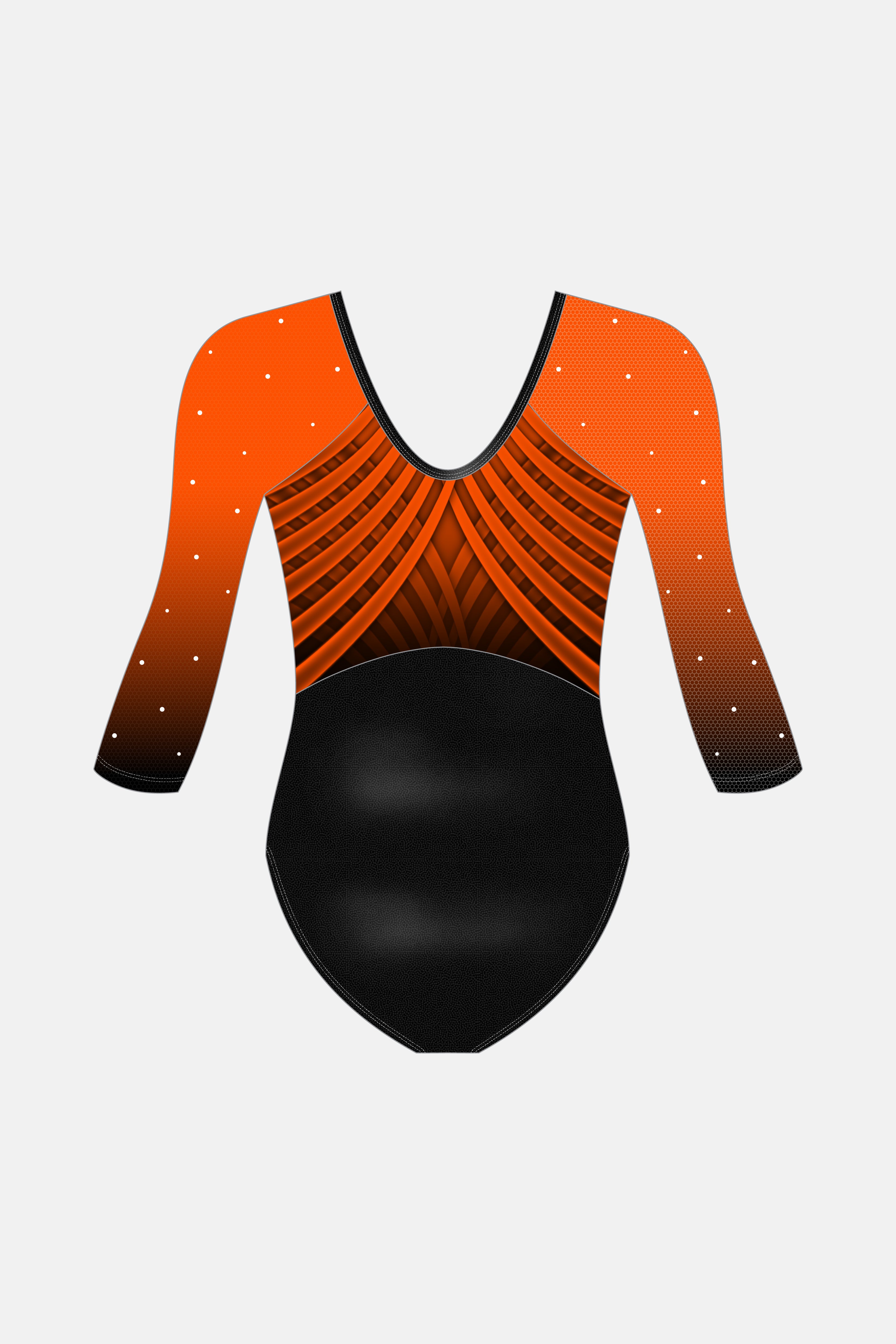 Light Azia 3/4 Slv Leotard
