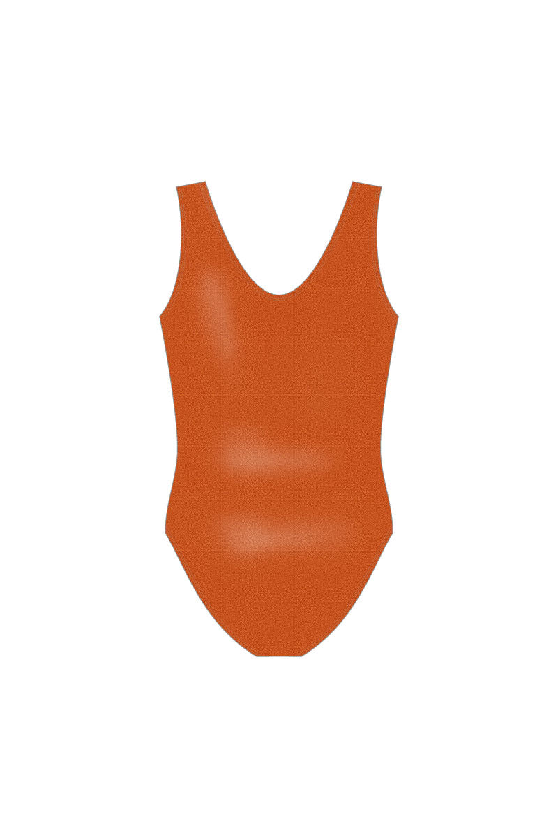 Orange Gold Mystique SLS Leotard