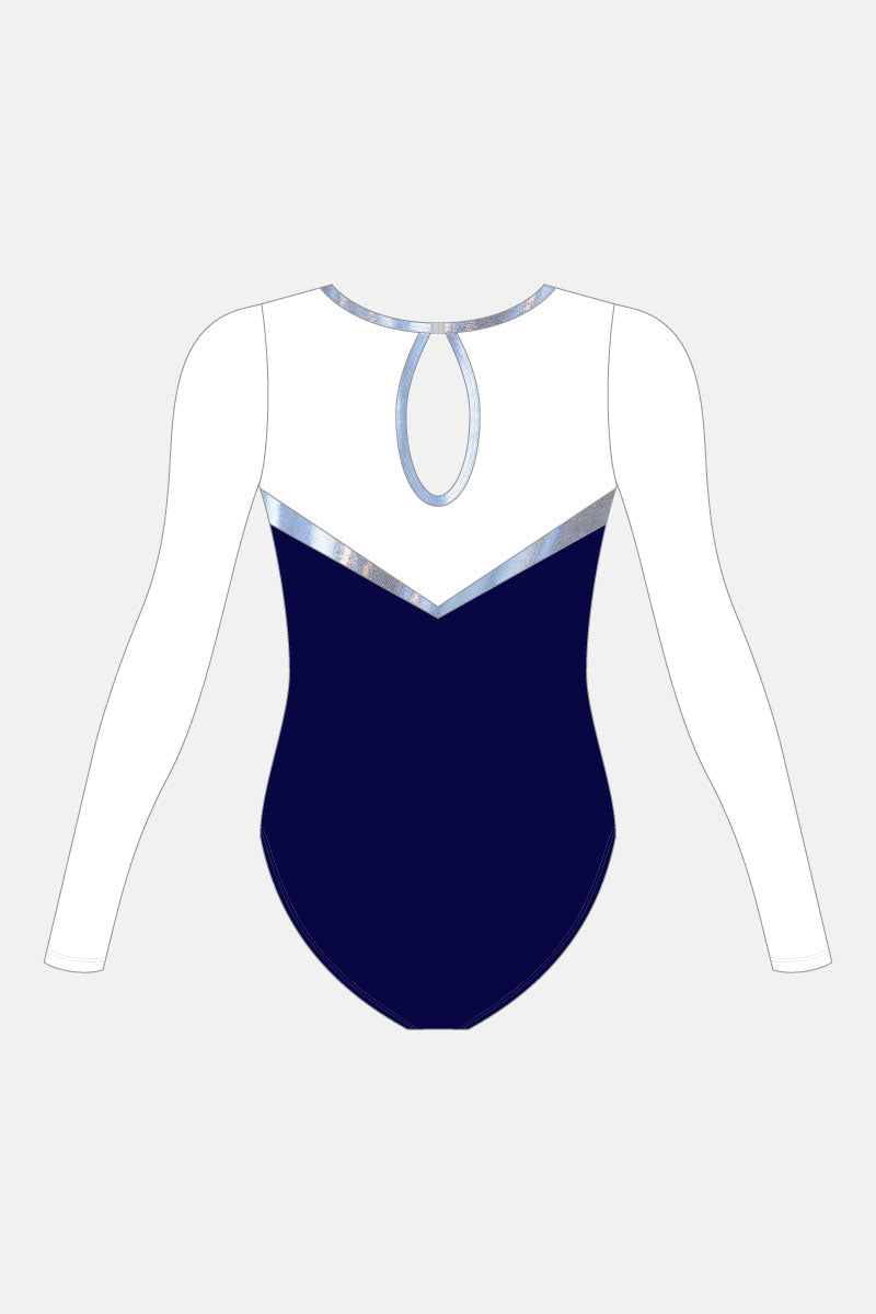 Lucelia Comp Long Slv Leotard