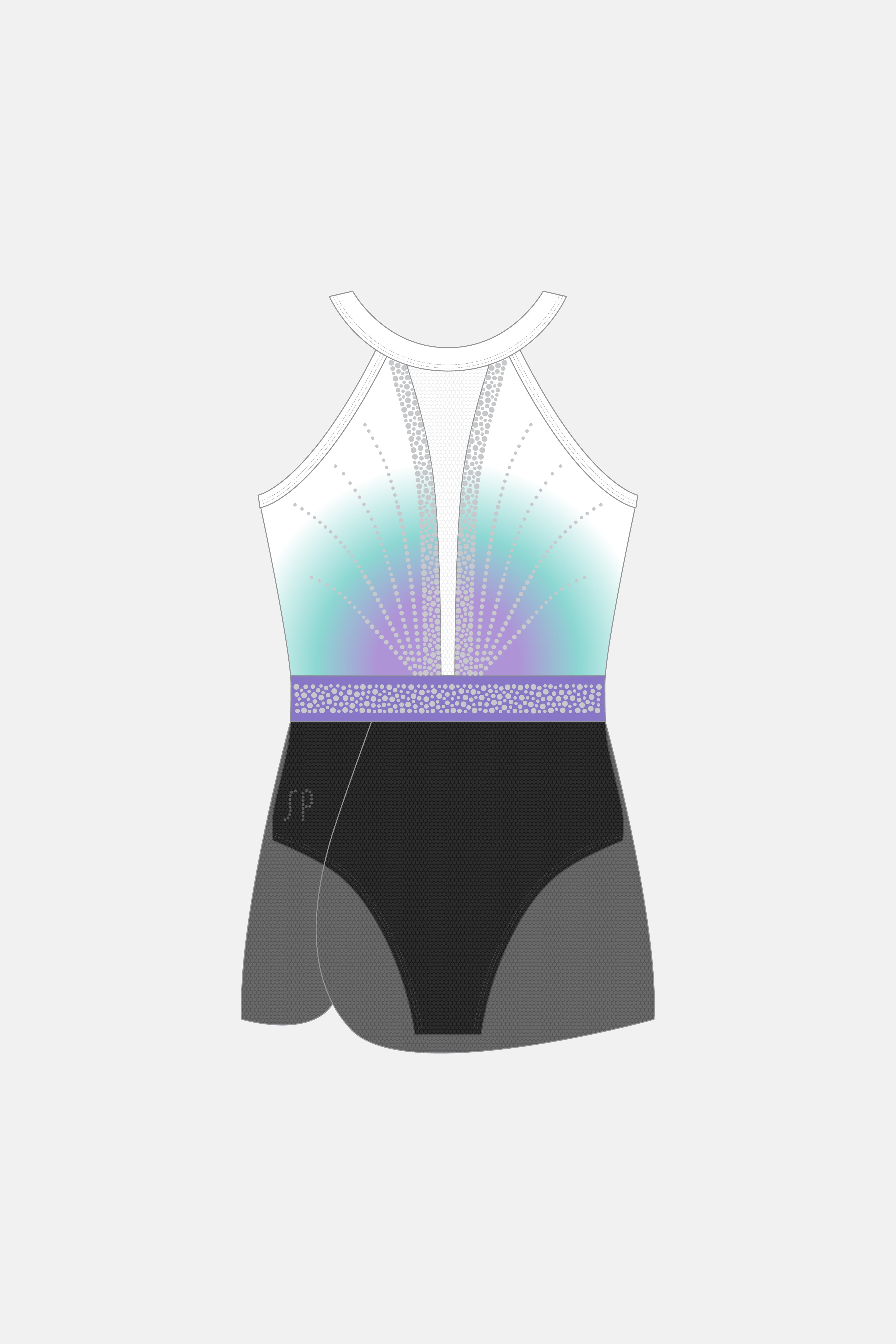 Girls Comp SLS Leotard Shelf Bra
