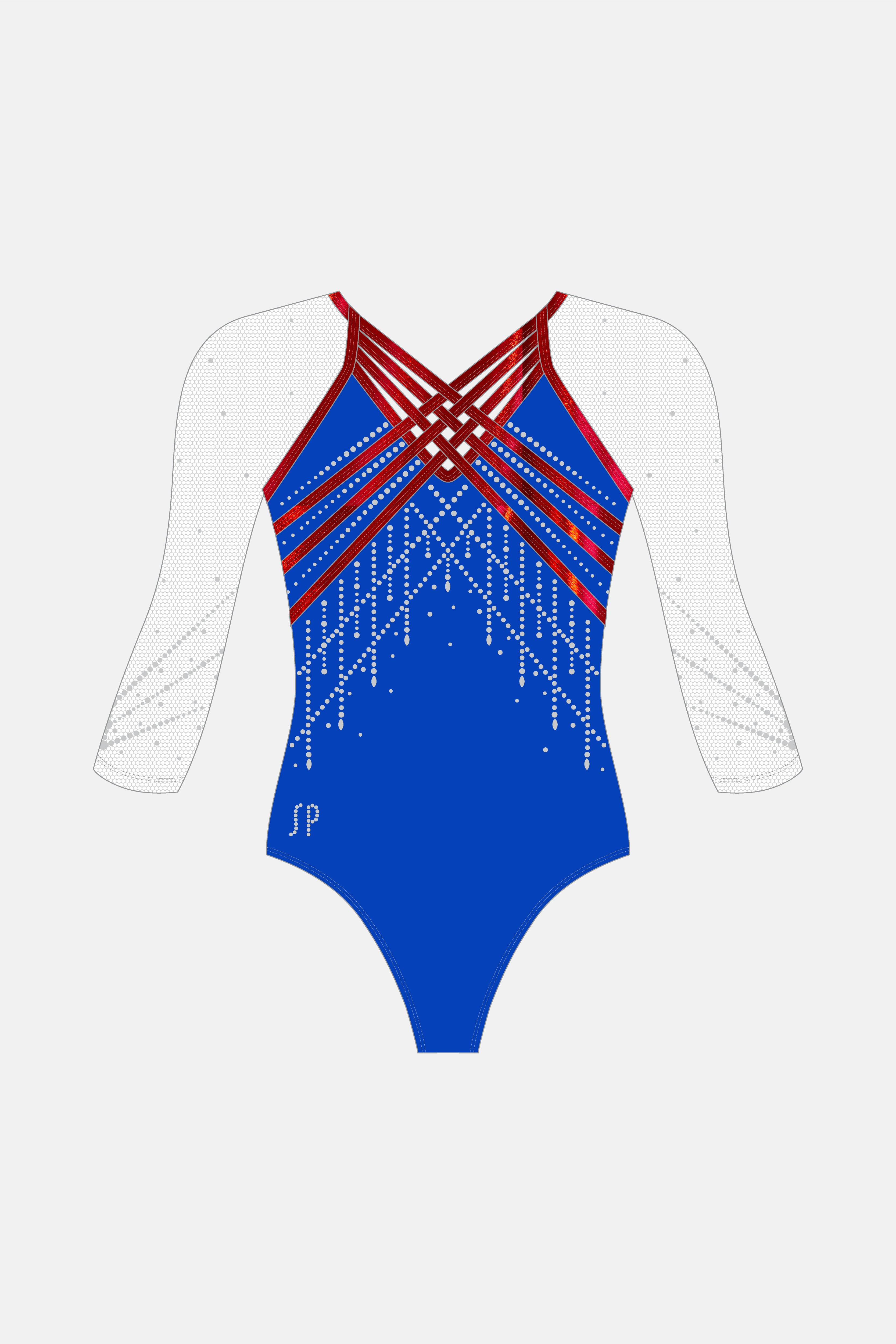 Royal Montana 3/4 Sleeve Leotard