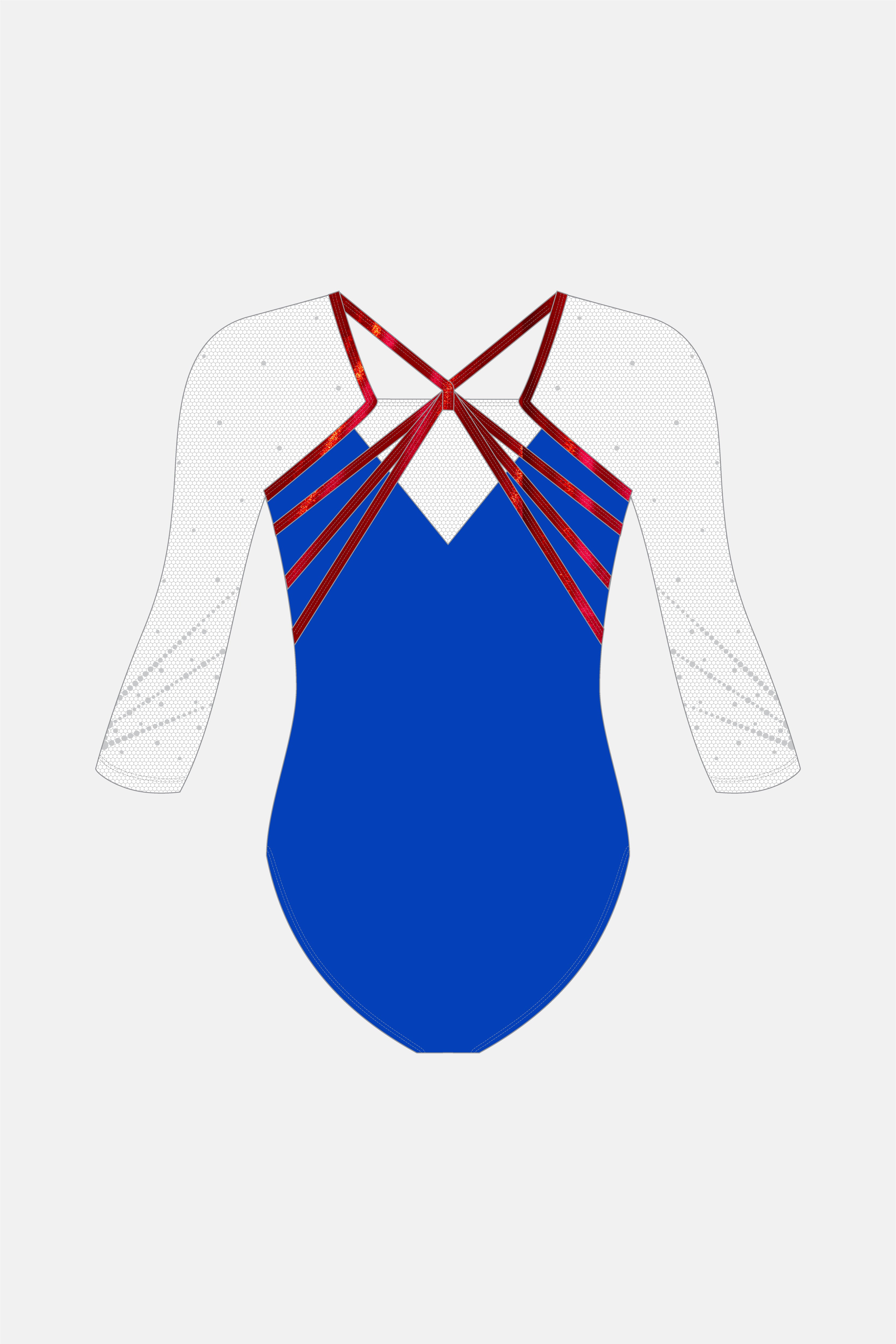 Royal Montana 3/4 Sleeve Leotard