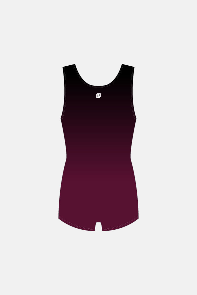 Boys Black Boyleg Leotard