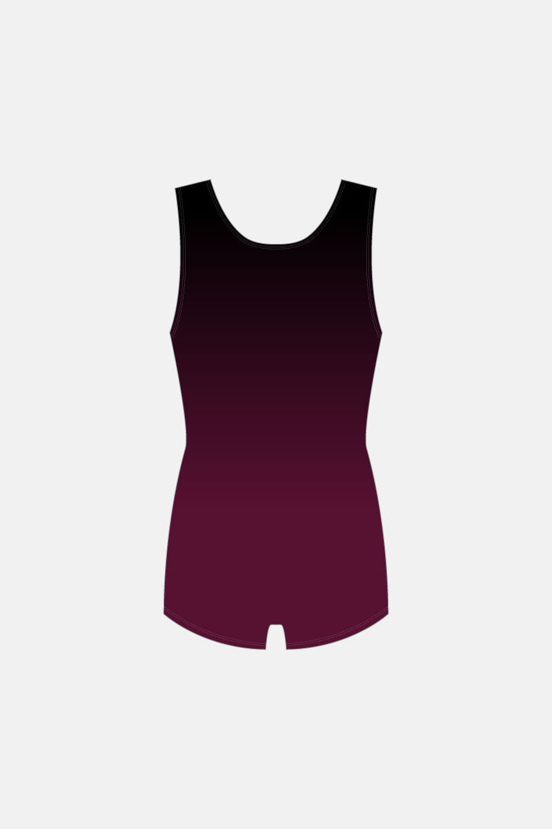 Boys Black Boyleg Leotard