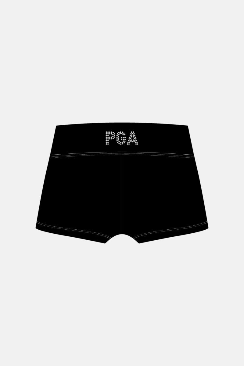 Black PGA Waistband Shorts