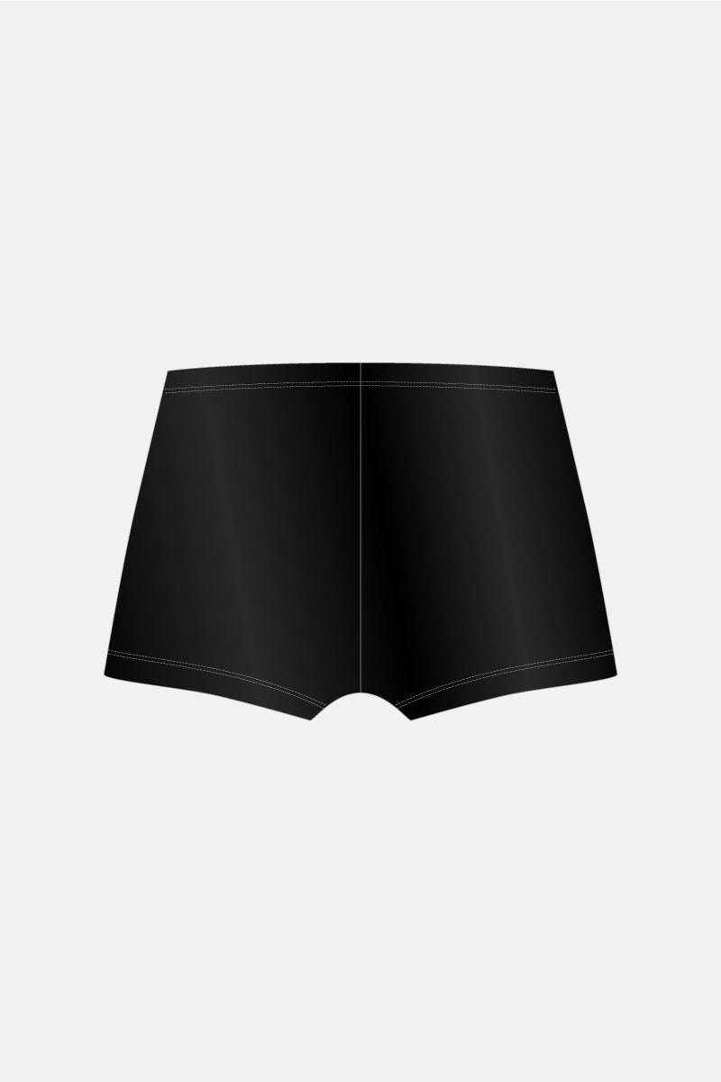 Black Wetlook 2.0 Shorts