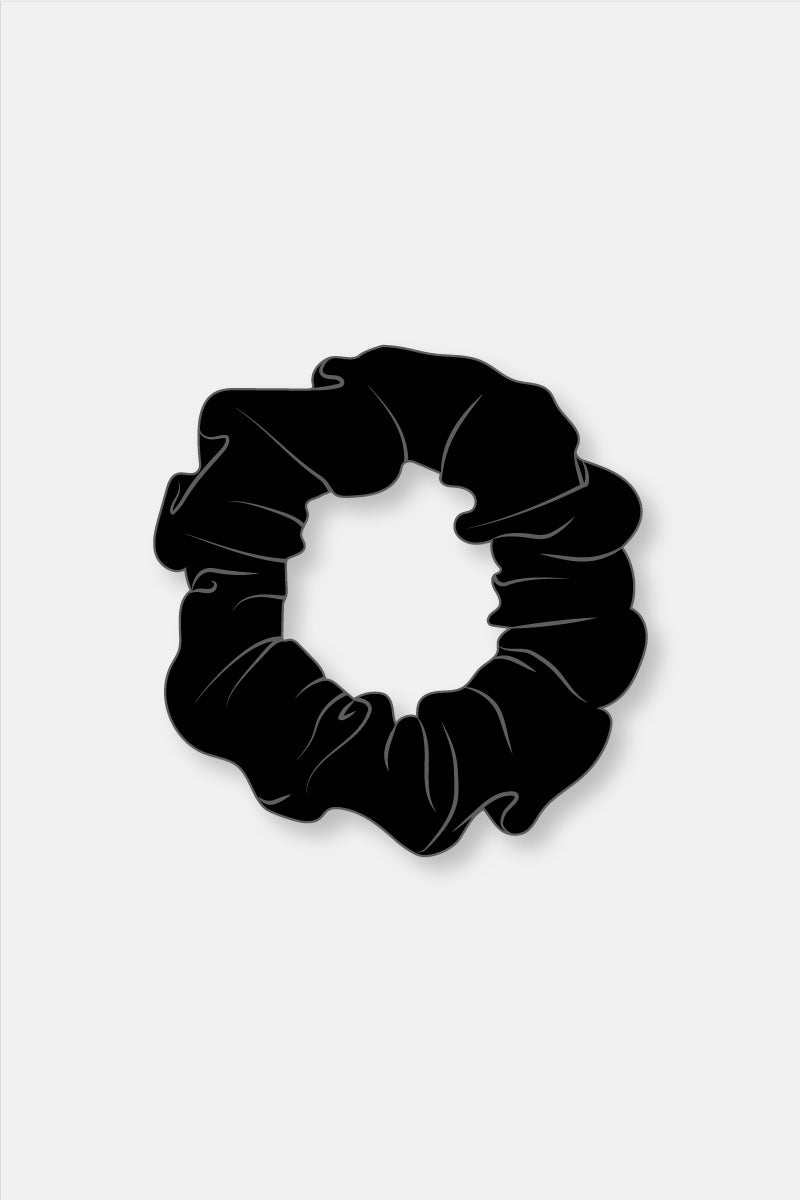 Black Matt Scrunchie