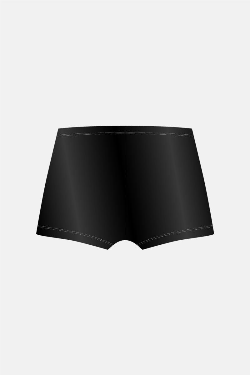 Black Wetlook 2.0 Shorts