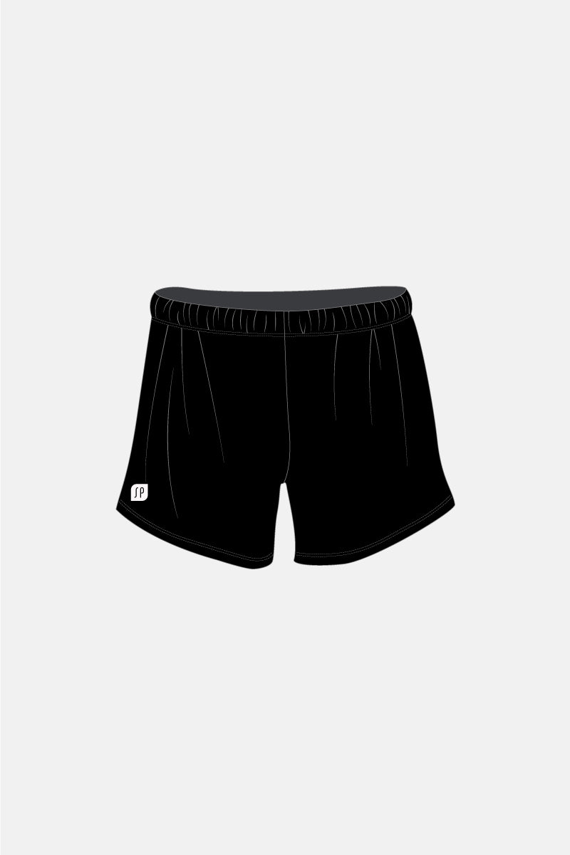 Black Matt Tramp Shorts