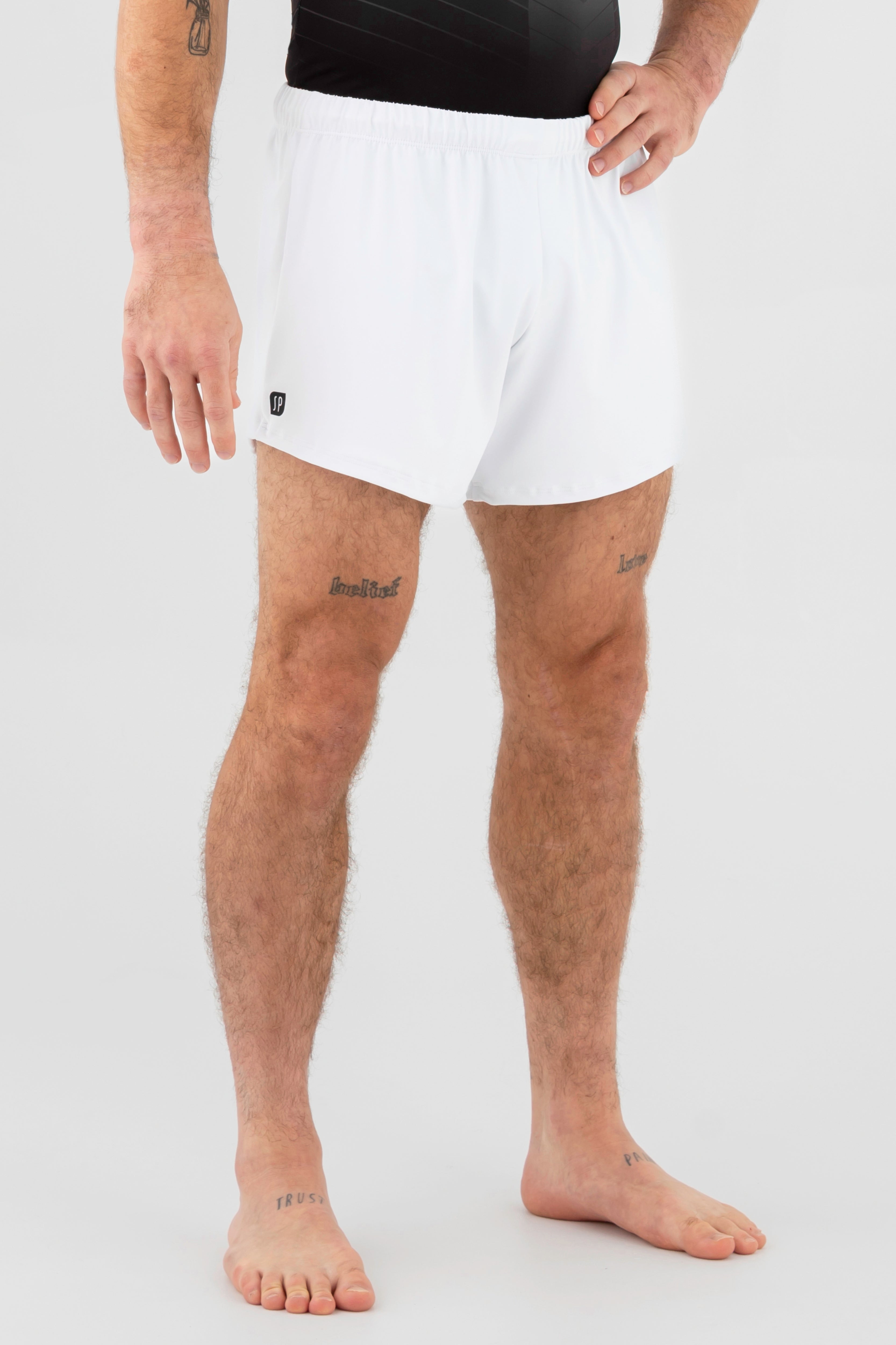 Boys Shorts - White