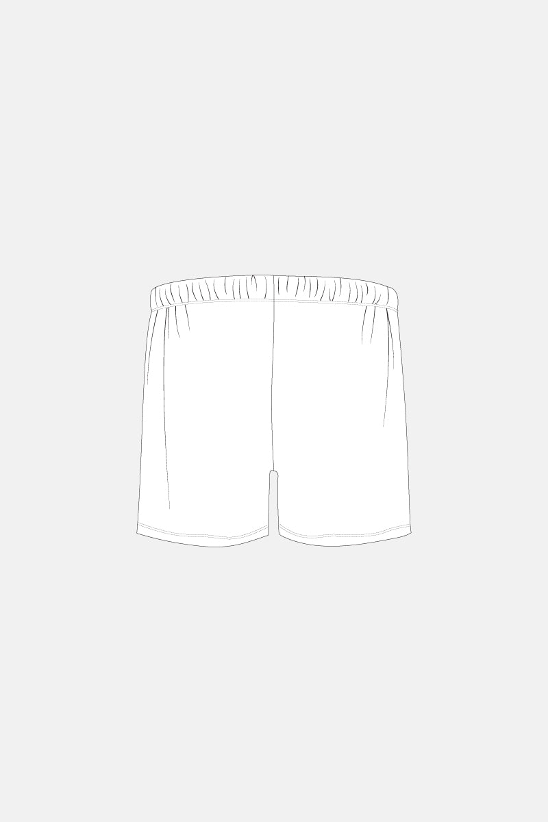 Boys White Matt Tramp Shorts