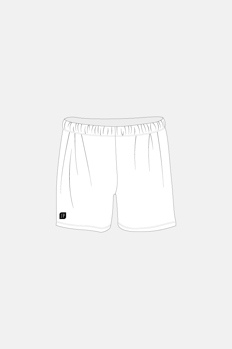 Boys White Matt Tramp Shorts