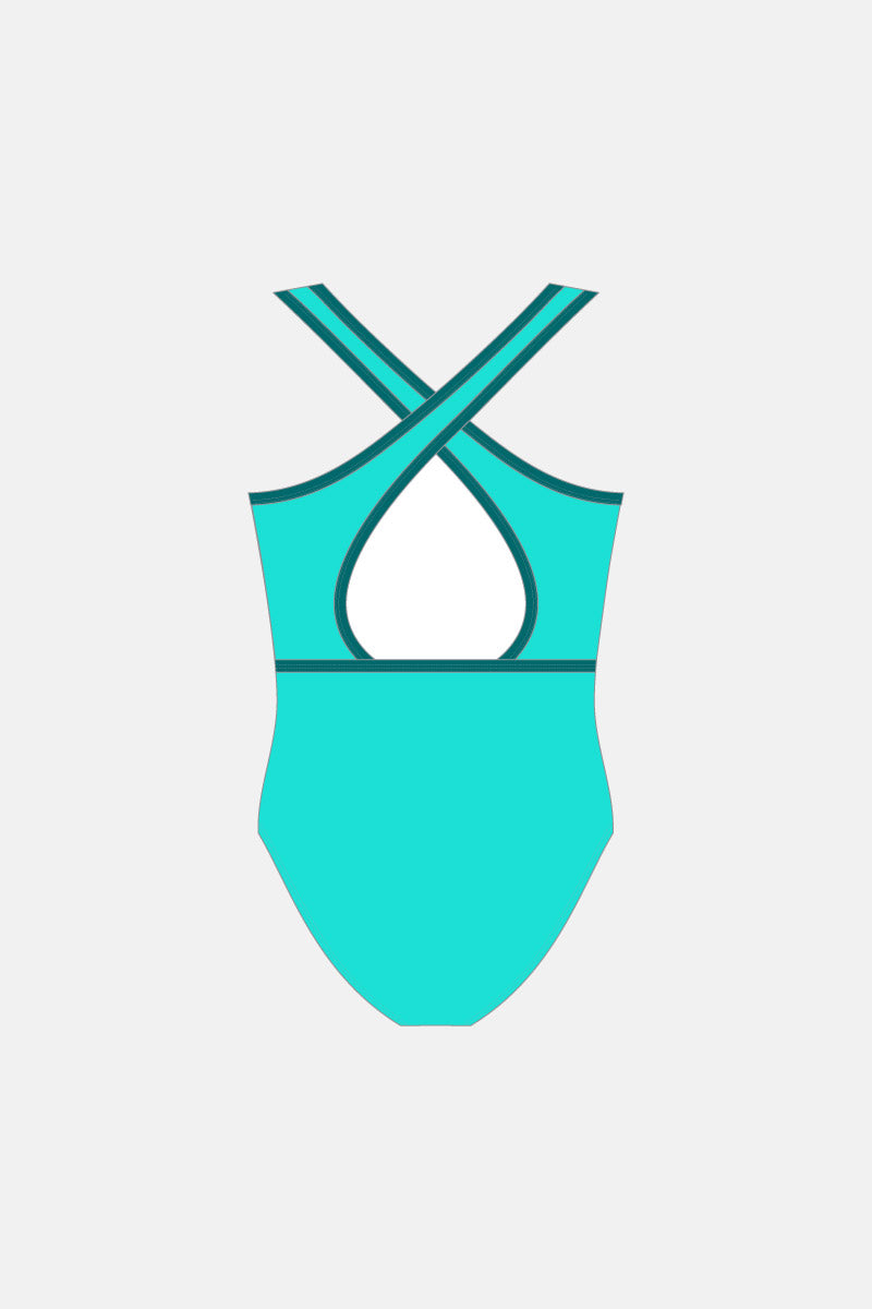 Caribbean Matt Sleeveless Leotard