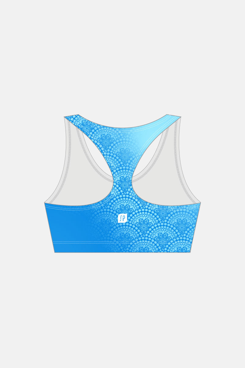 Sky Blue Periwinkle Crop Top