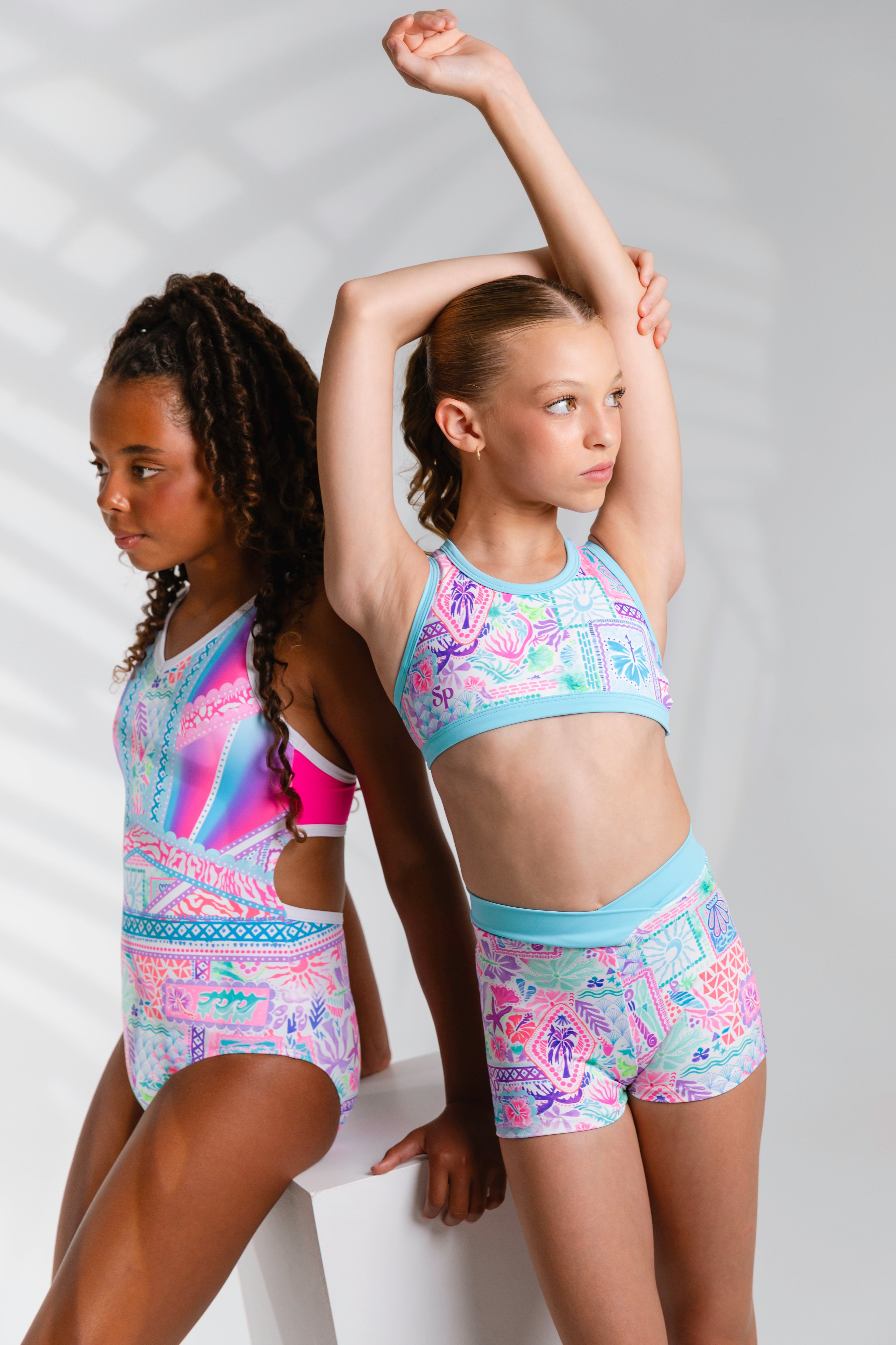 Caliana Seashells Crop Top