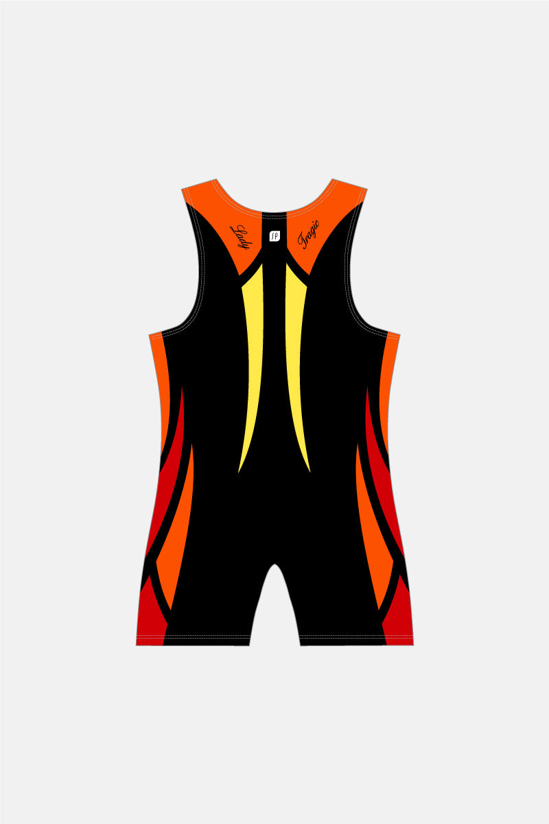 Womens Carbon Flame Liftersuit