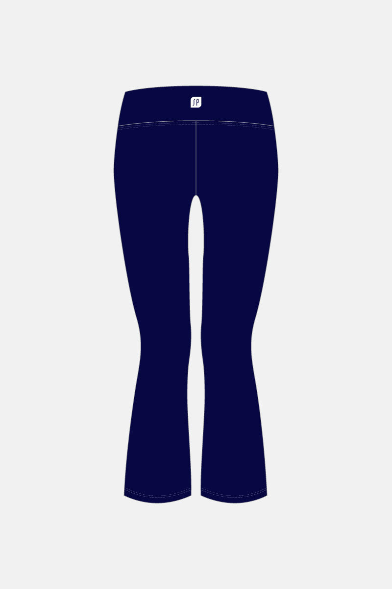 Navy FL Flare Tights
