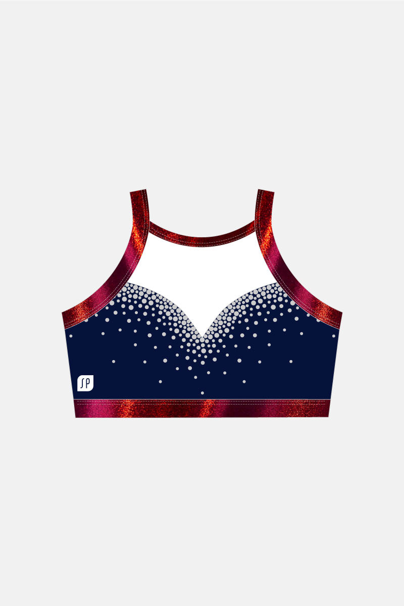 Custom Carmel Crop Top