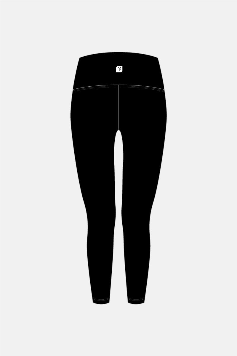 Black High-Wisted FL Tight