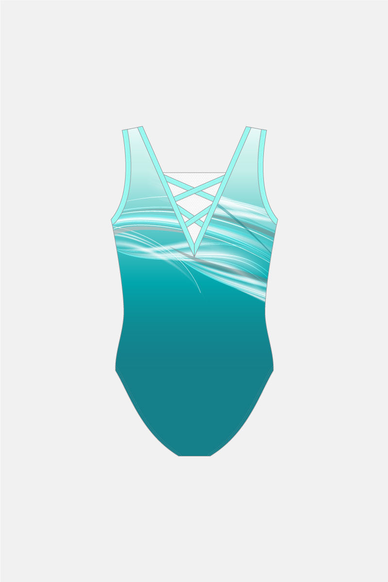 Fade Sleeveless Leotard