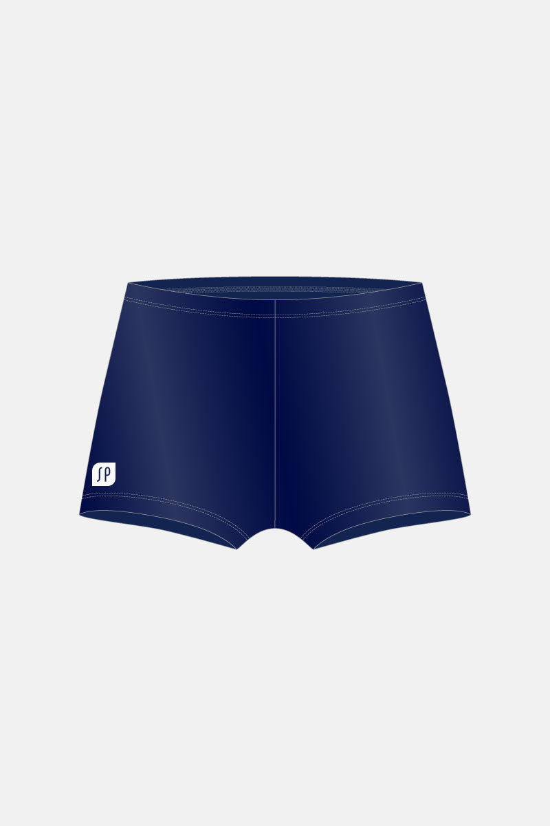 Navy Wetlook 2.0 Shorts