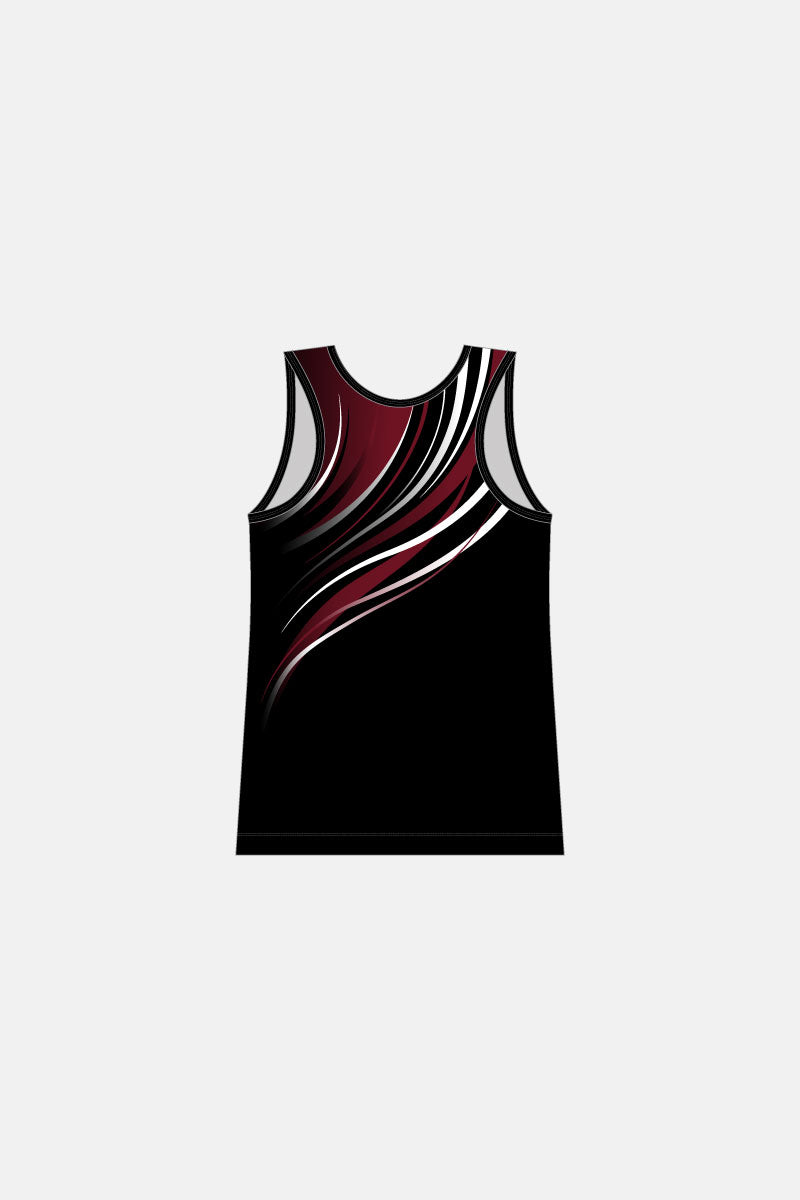 Boys Black Training Singlet