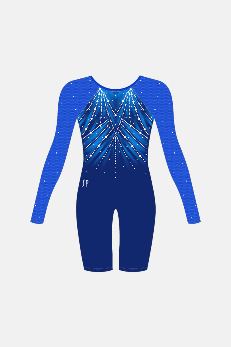 Girls Knee Length LS Unitard