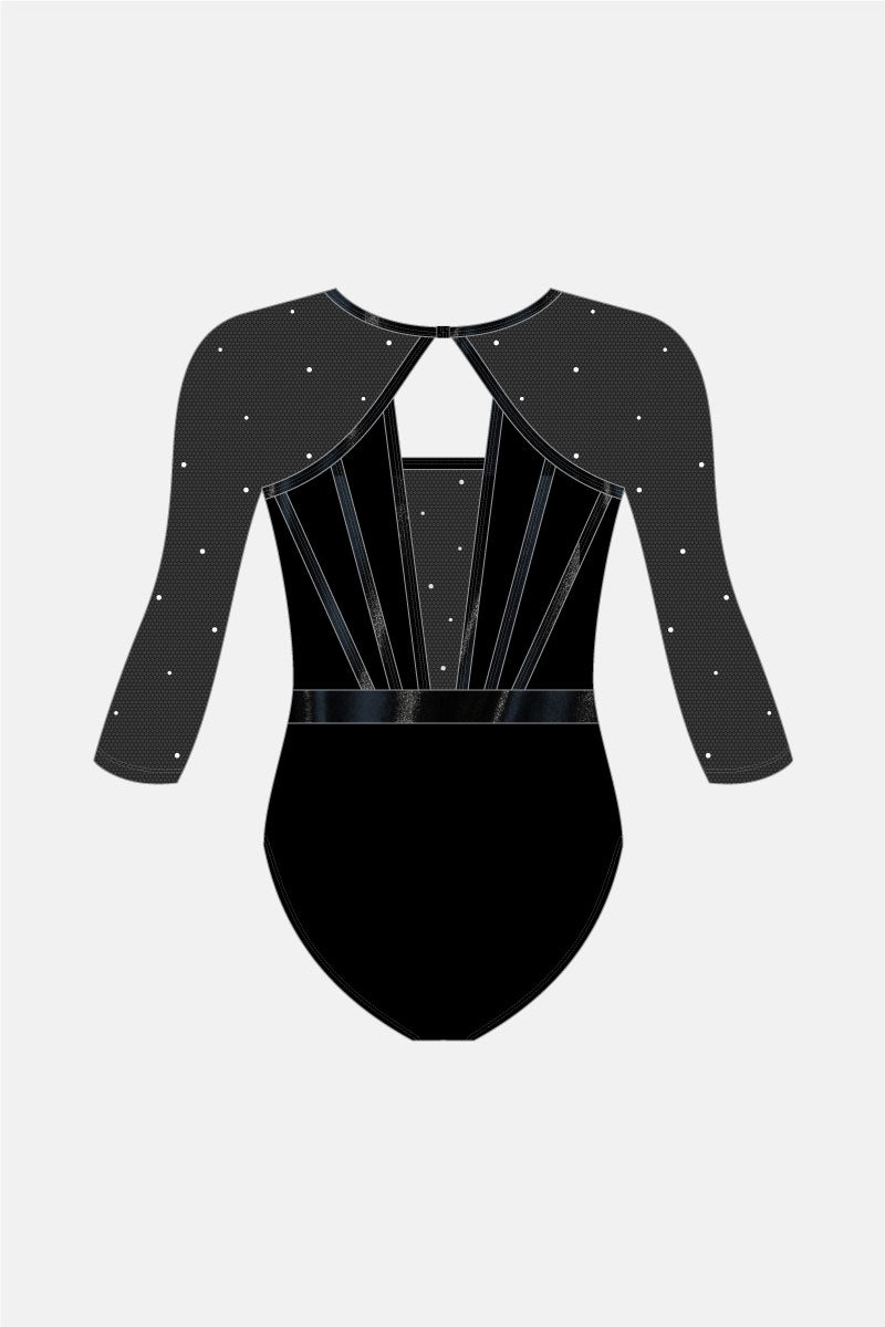 Girls Custom 3/4 Slv Leotard