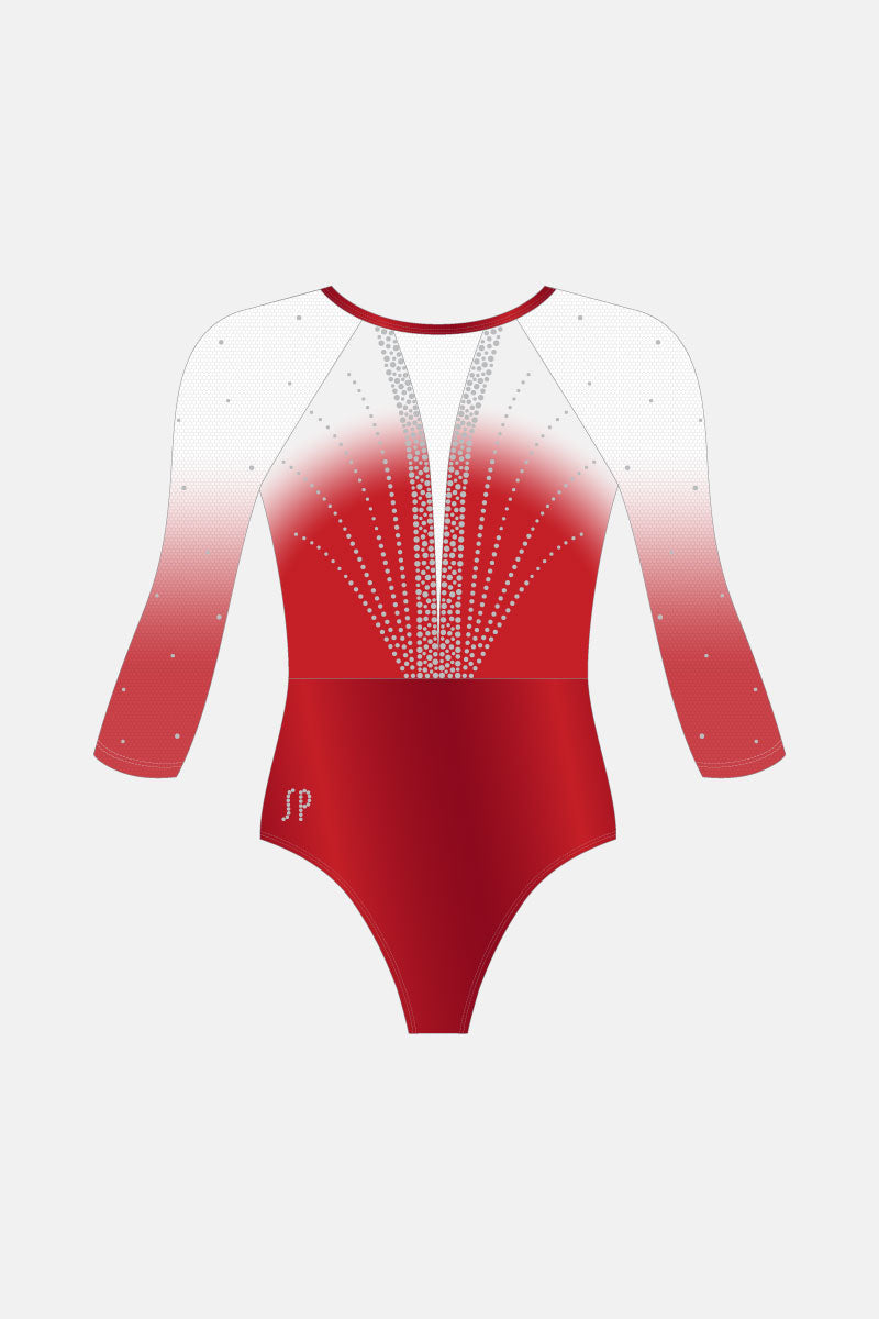 Girls Level 3-6 3/4 Slv Leotard