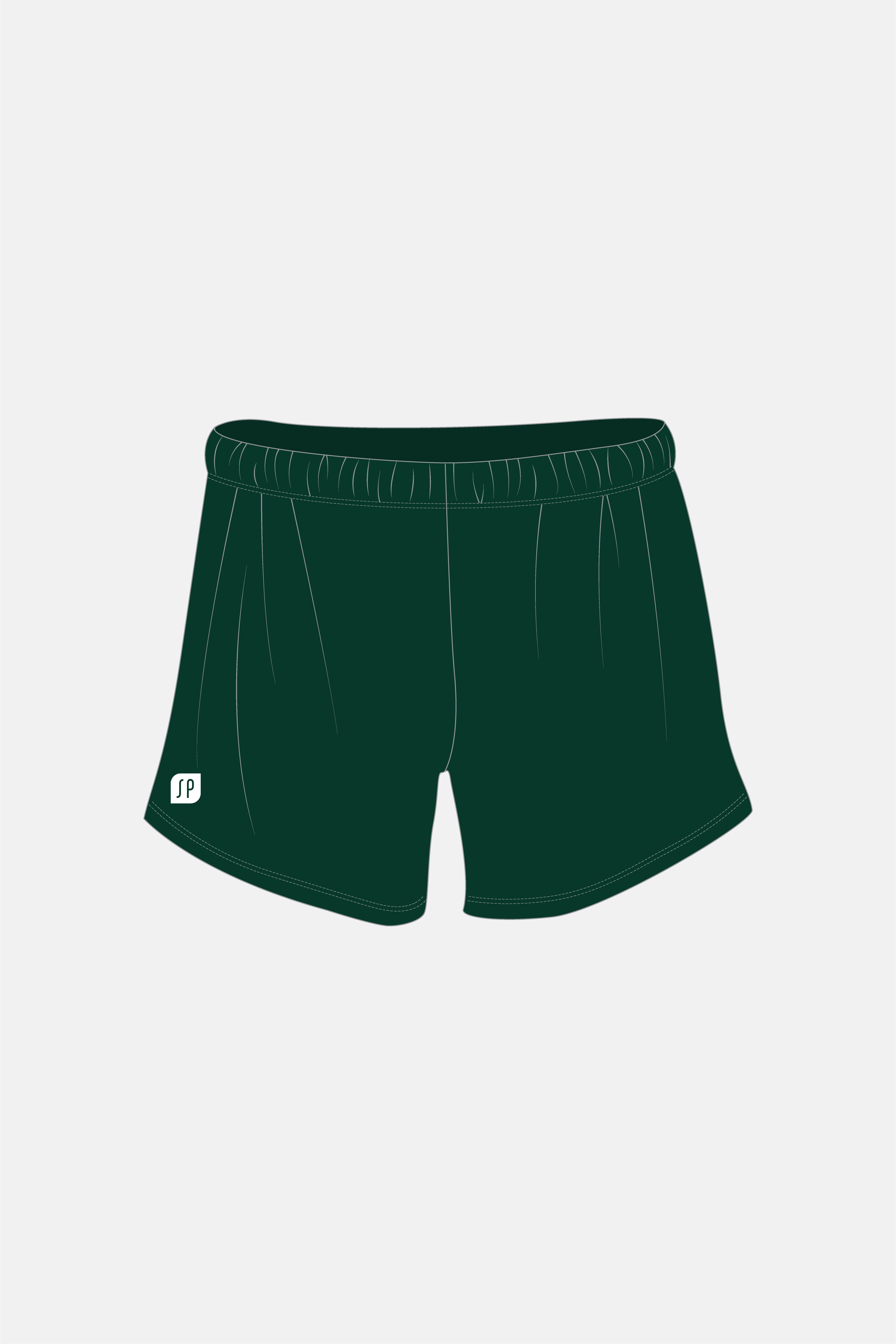 Forest Green Matt MAG Shorts