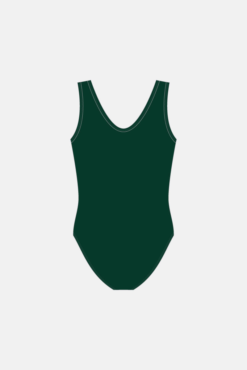 Forest Green Azia SLS Leotard