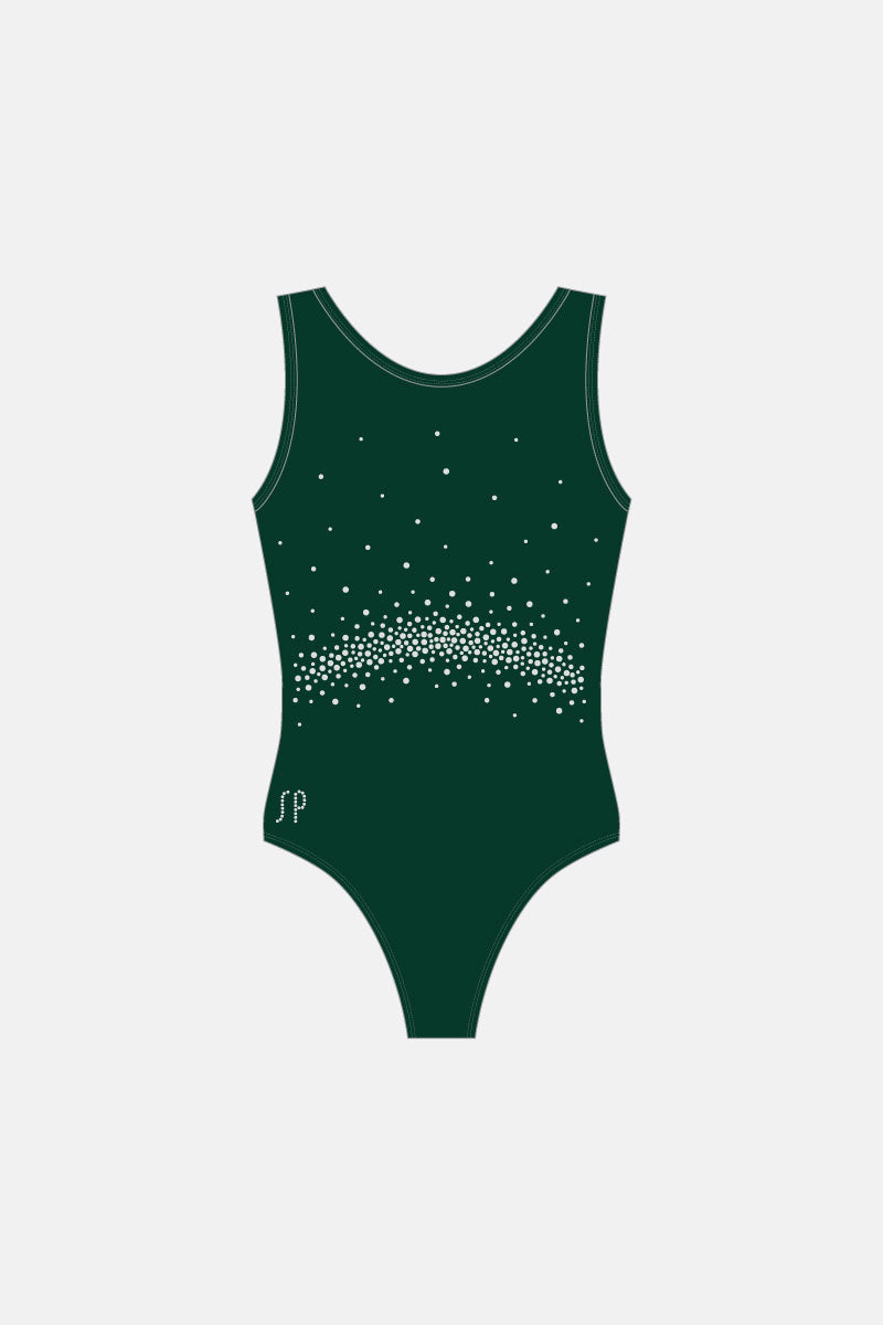 Forest Green Azia SLS Leotard