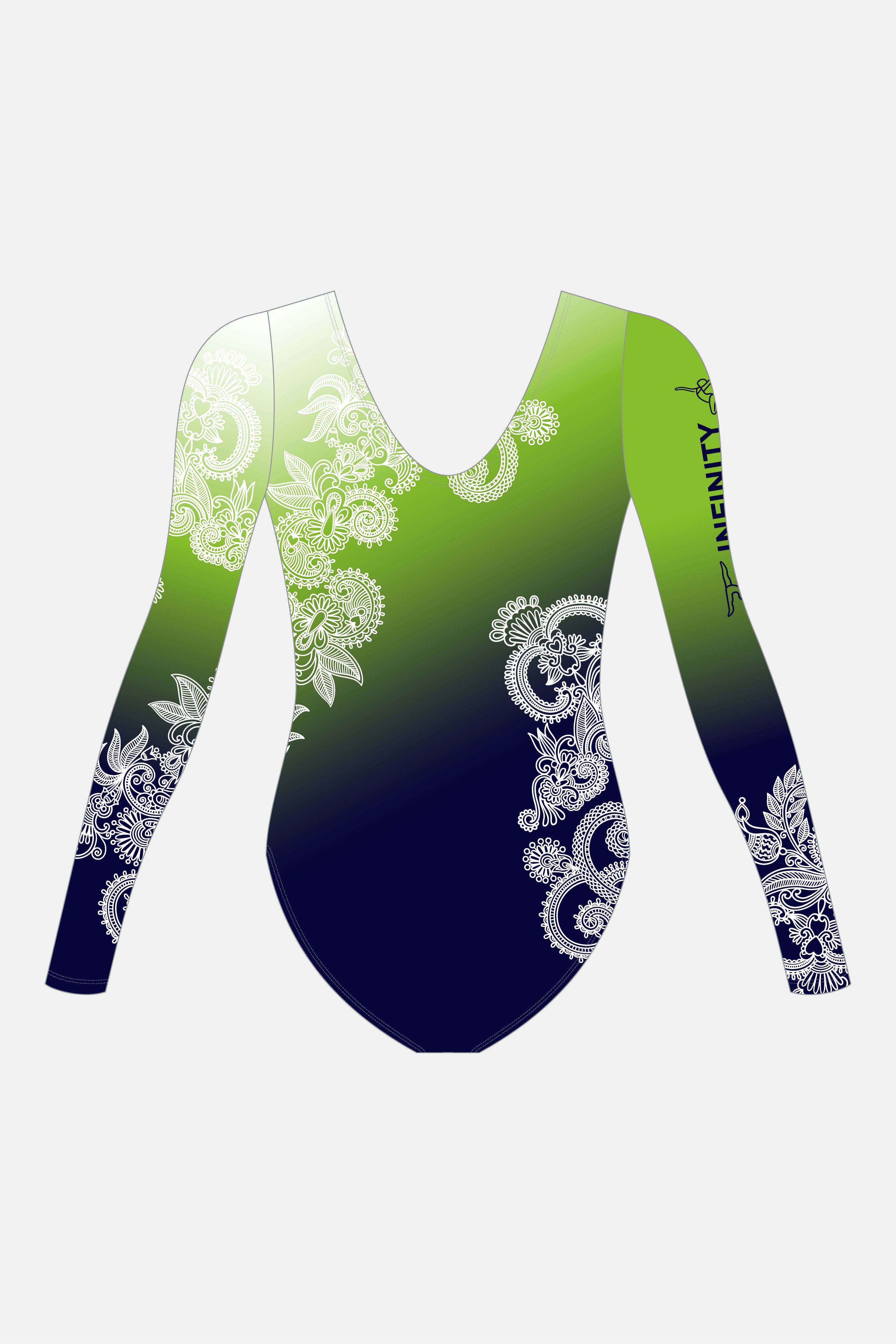 2025 Girls Aerial LS Leotard