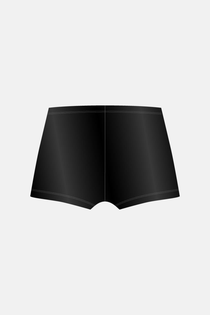 Black Wetlook 2.0 Shorts