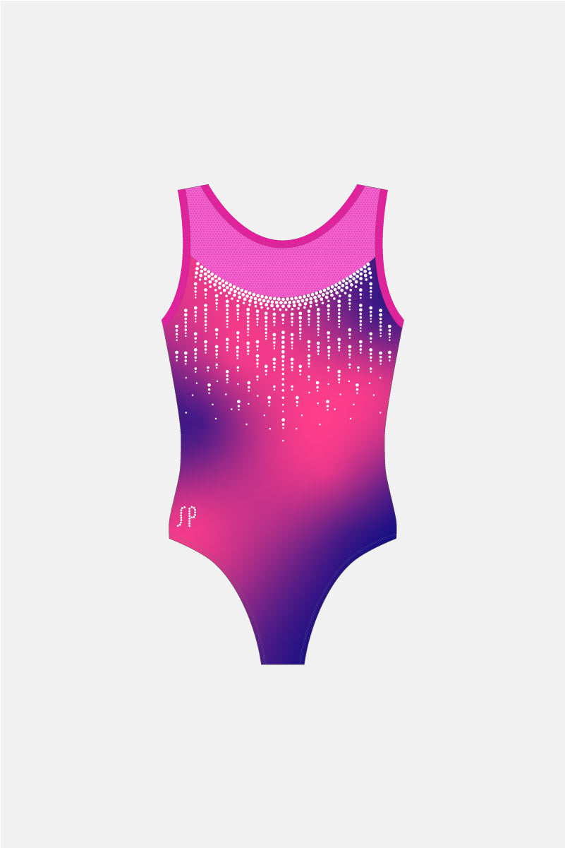 Girls Jnr Sleeveless Leotard Opt 2