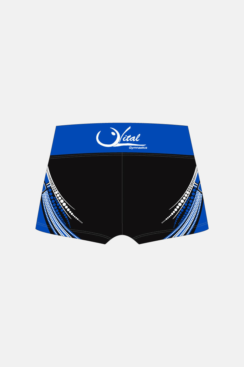 Kaleidoscope Black Club Merch Shorts