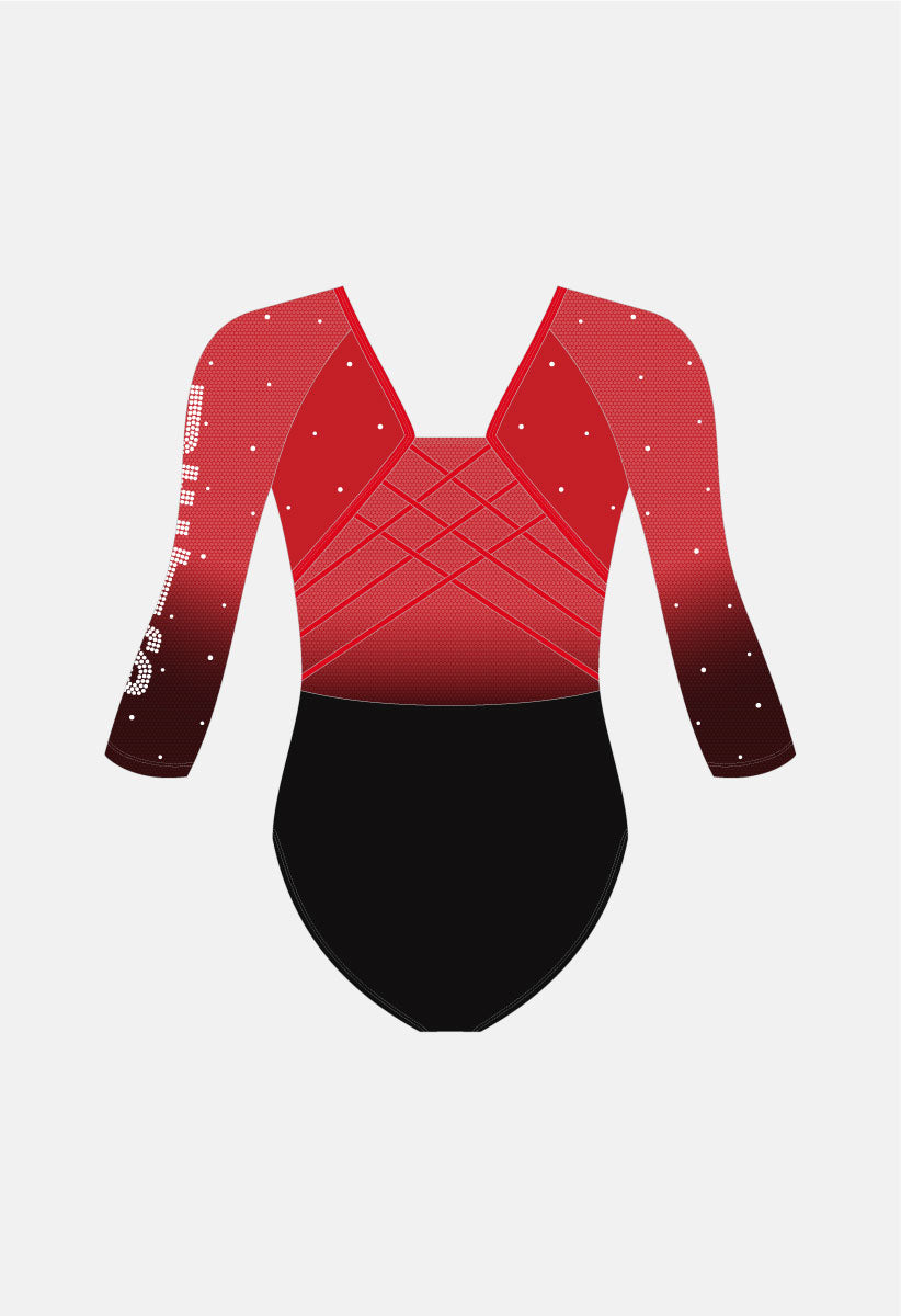Kelli 3/4 Slv Leotard
