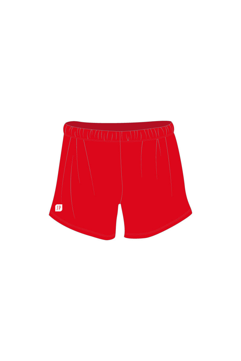 Boys Red Matt MAG Shorts
